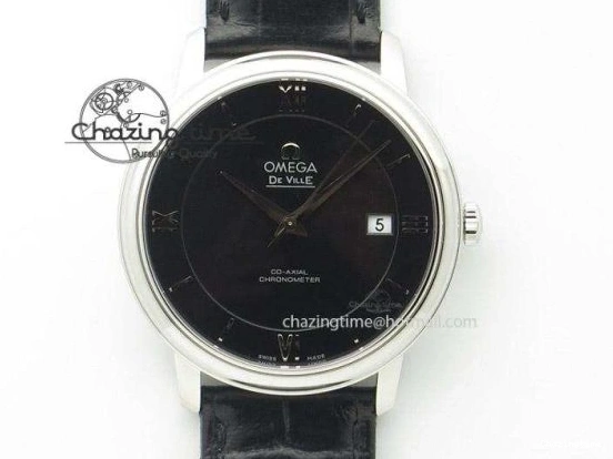 0415 De Ville Date YG MKF 1:1 Best Edition Brown Dial Roman Marker on Brown Leather Strap A OdorResistant 7751